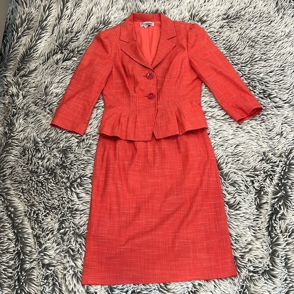 Kay Unger New York Pink Skirt Set Size 4